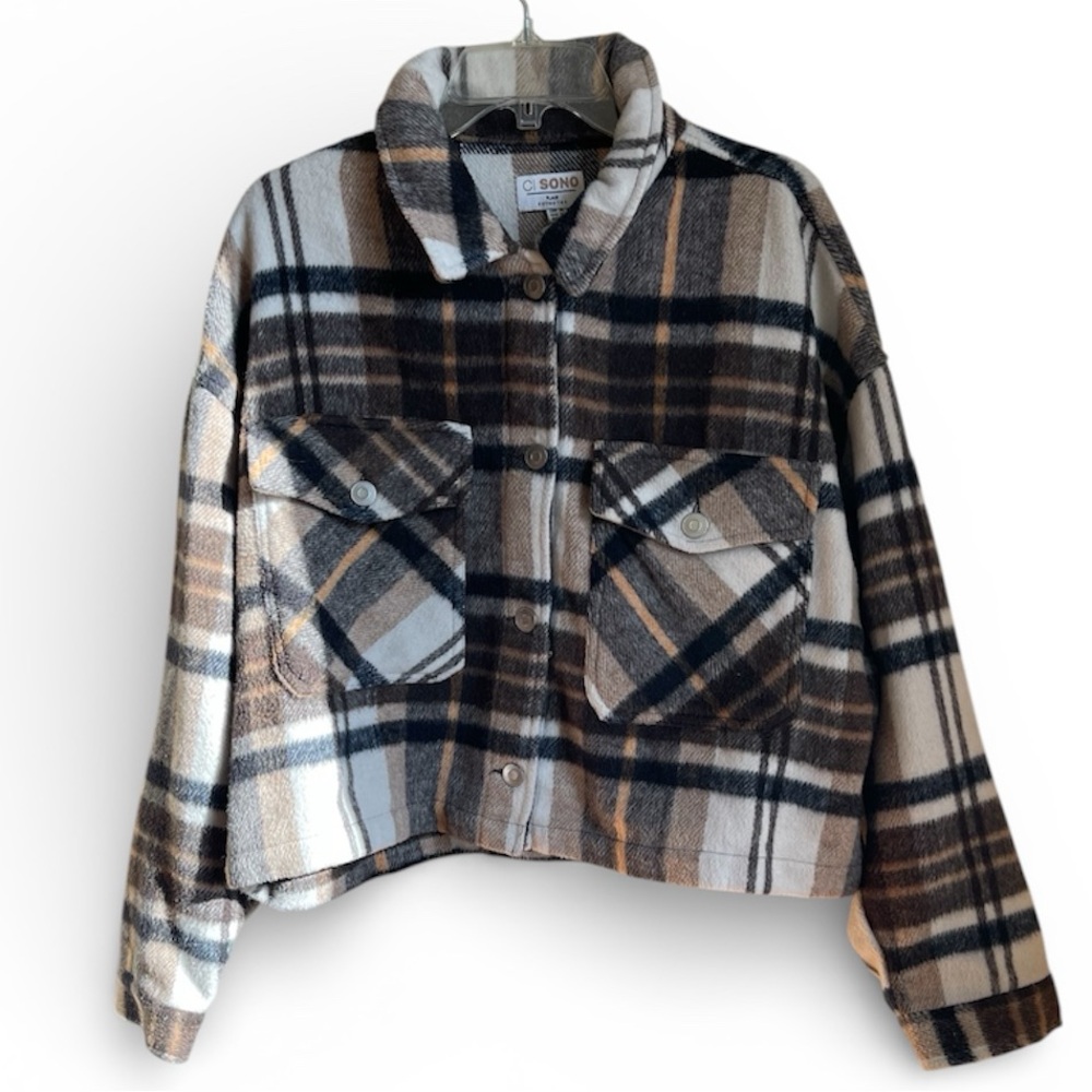 Ci Sono Flannel Jacket Size X-Large